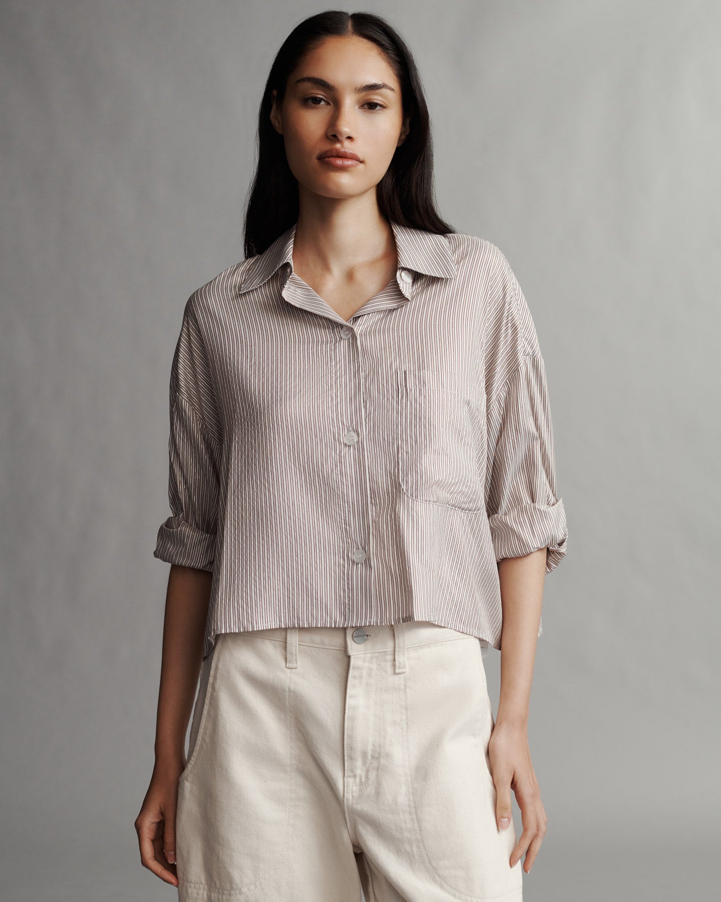 Women s Striped Shirts Pants Tops Dresses TWP Clothing