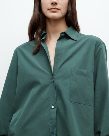 TWP Pine grove Next Morning Shirt in Super Compact Poplin view 4