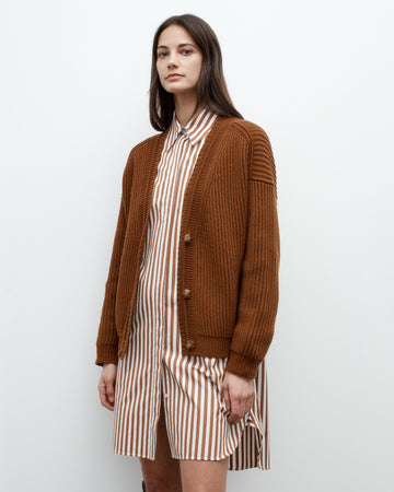TWP Nut brittle Cardi in Italian Cashmere view 1
