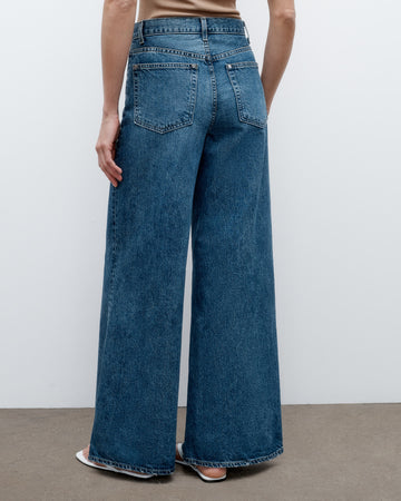 TWP Vintage wash Tall Tiny Dancer Jean in Denim view 1