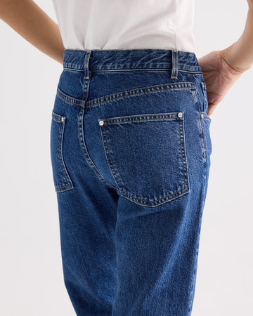 TWP Paris Kent St Jean in Heavy Denim view 5