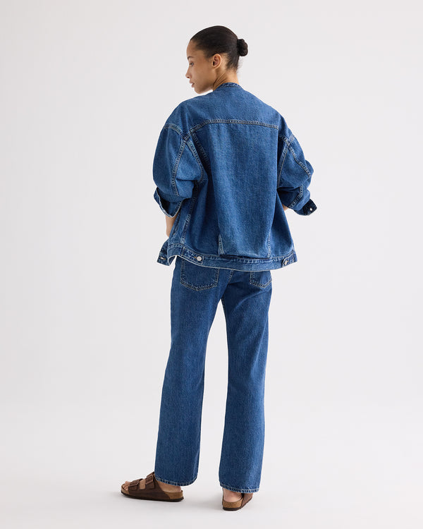 TWP Paris Kent St Jean in Heavy Denim view 4