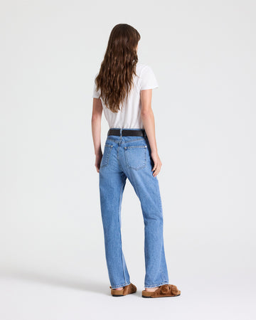 TWP Vintage wash Kent St Jean in Heavy Denim view 5