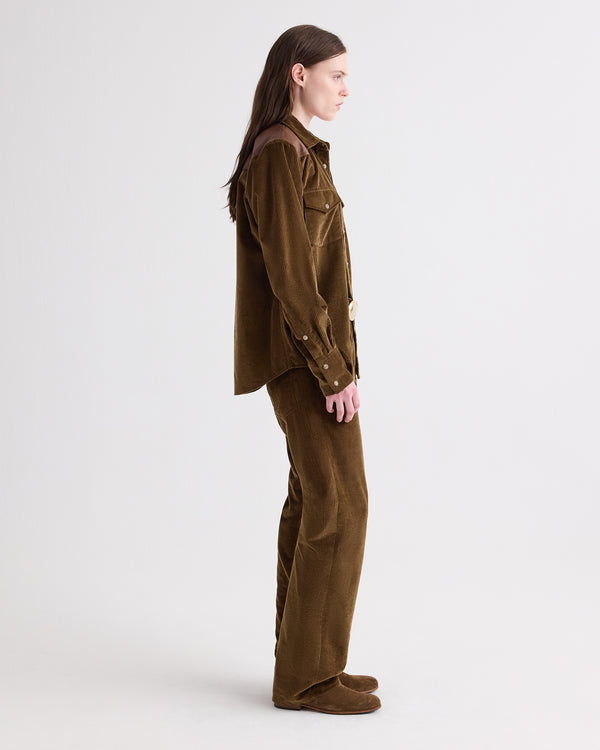 TWP Pinecone Kent St Pant in Torkel Corduroy view 3