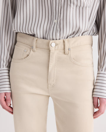 TWP Bone Kent St Jean in Sandshell Denim view 3