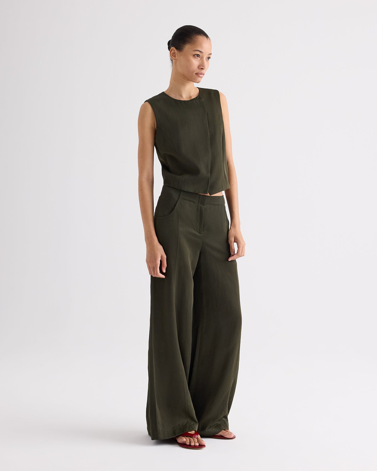 Women's Wide Leg Pants & Wide Leg Jeans – TWP Clothing