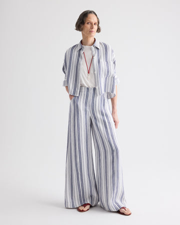 Demie Pant in Hemp Denim