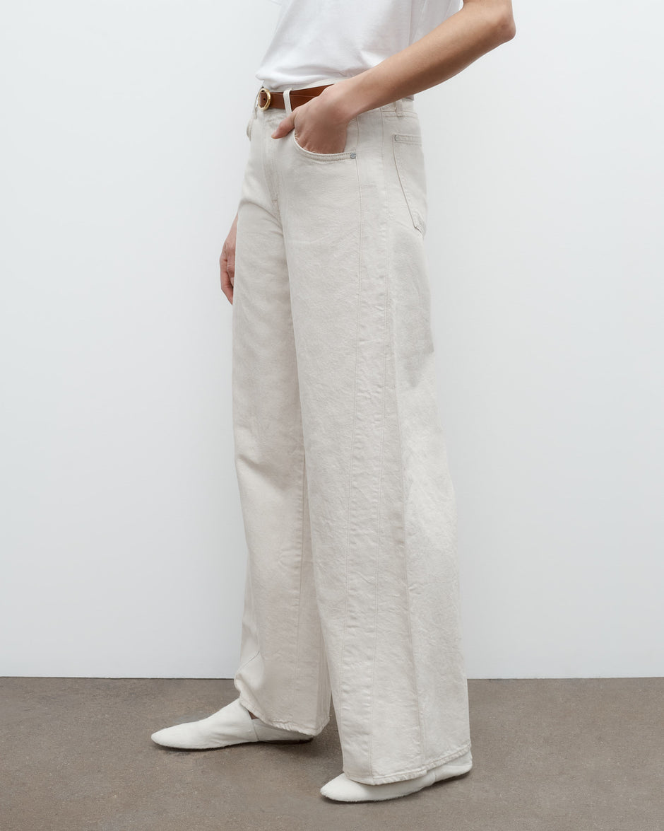 TWP Natural Almost Famous Jean in Japanese Denim view 1