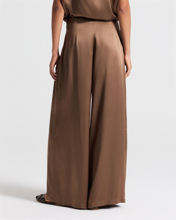 TWP Kangaroo Drew Pant in Washed Silk Charmeuse view 4