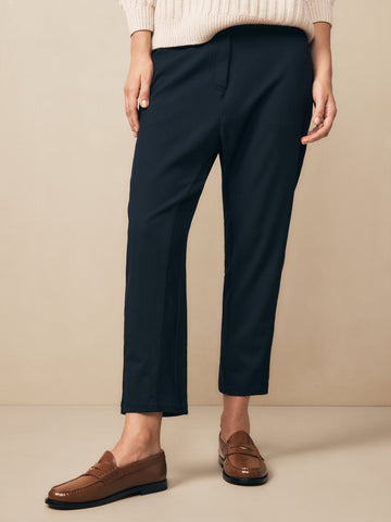 TWP Midnight Gwen Pant in wool twill view 6