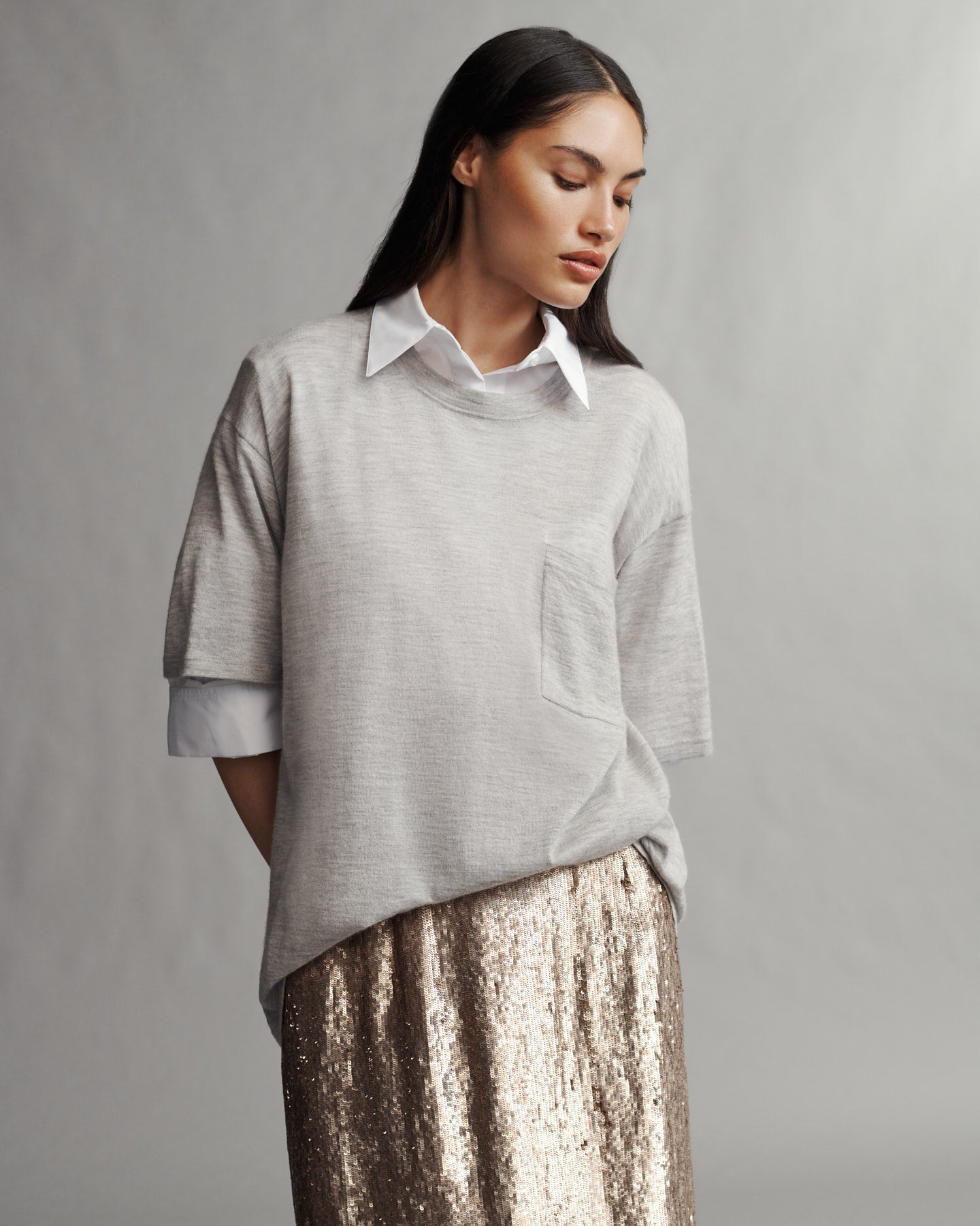 Oversized Cable Jacquard Knit Sweater | boohoo CA