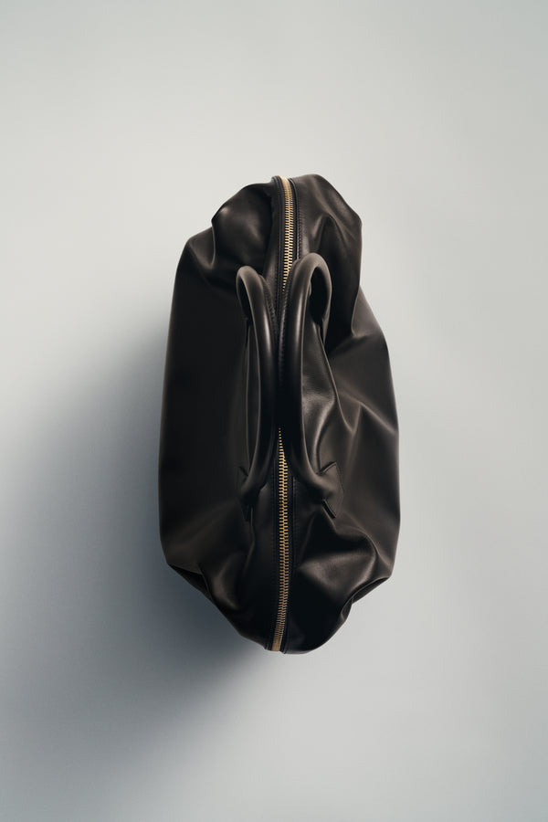 TWP Chocolate Howard St. Bag in Leather view 4