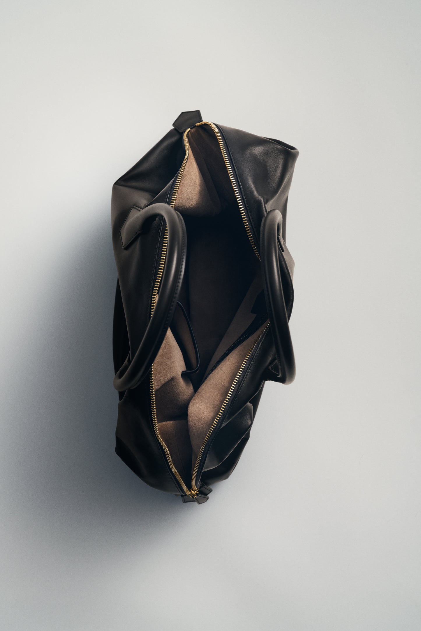 TWP Chocolate Howard St. Bag in Leather view 1