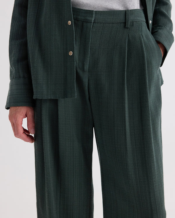 TWP Darkest spruce Sulli Pant in Malfile Viscose view 3