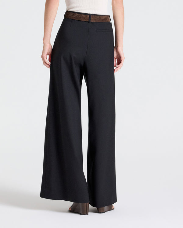 TWP Black Next Didi in Soft Finish Stretch Wool view 4