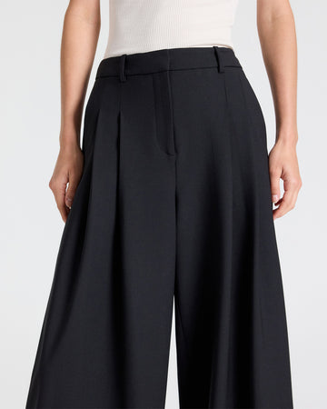 TWP Black Next Didi in Soft Finish Stretch Wool view 3