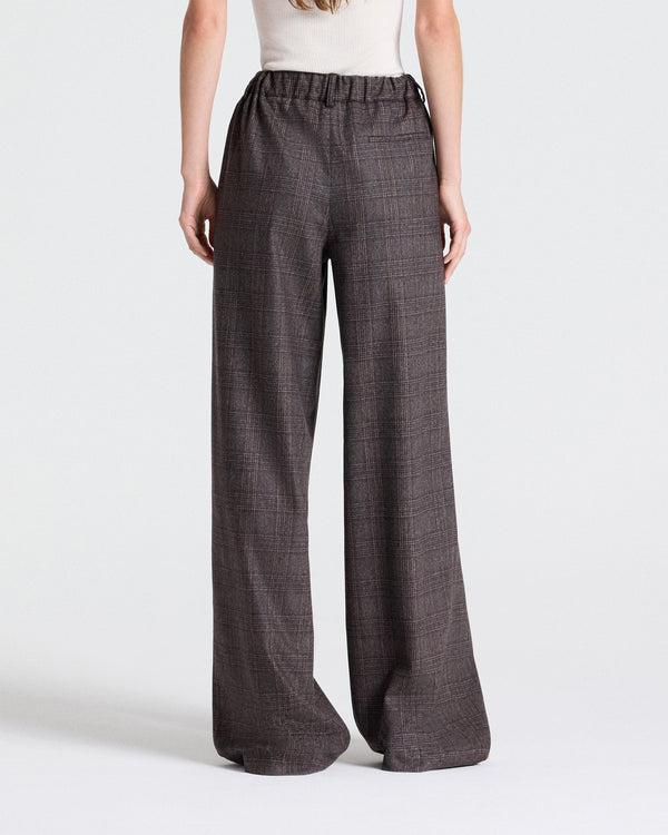TWP Chocolate multi Hudson St Pant in Wool Flannel view 4