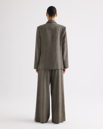 TWP Tea multi Avery Pant in Fancy Wool Flannel view 5