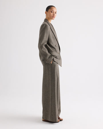TWP Tea multi Avery Pant in Fancy Wool Flannel view 4