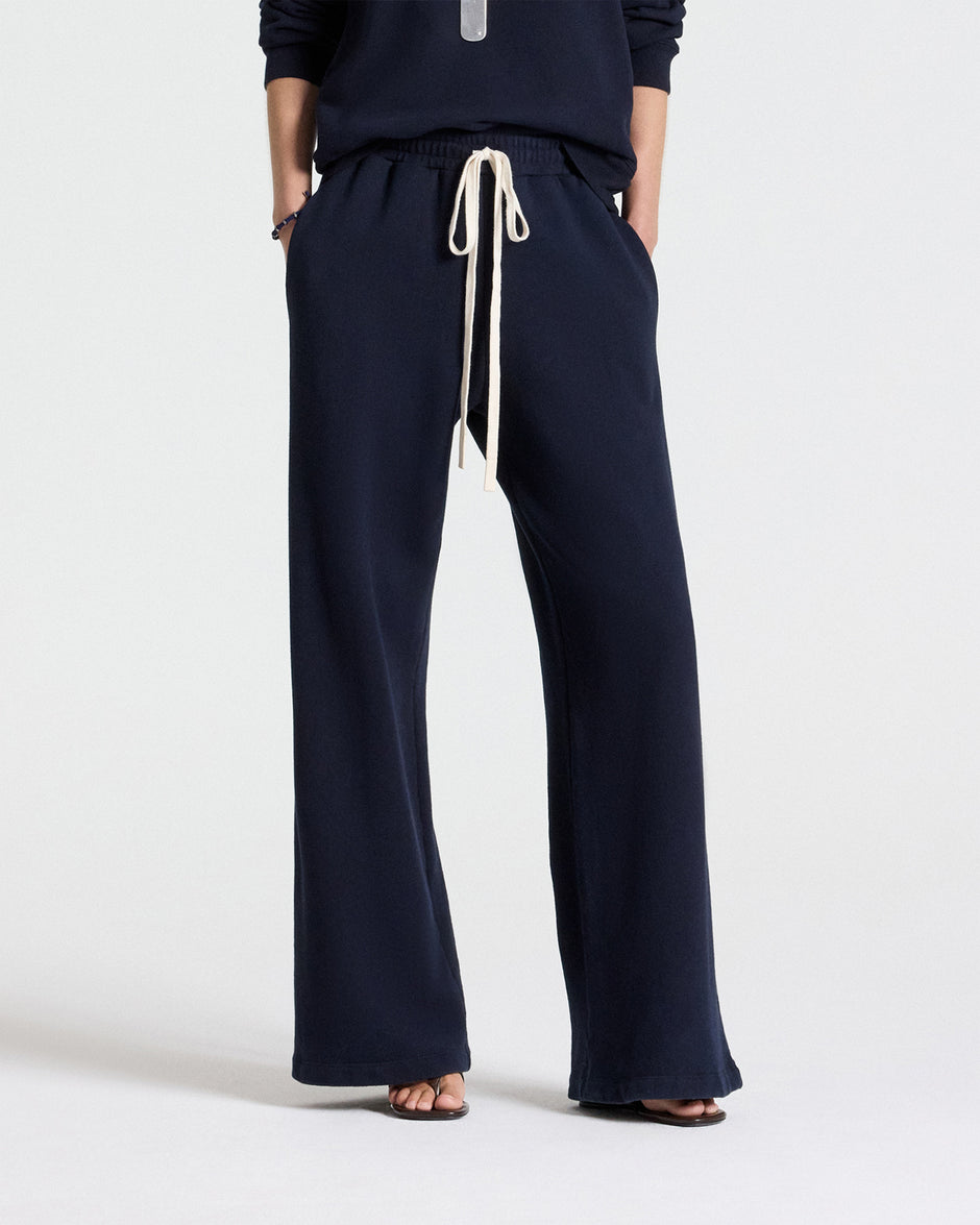 TWP Midnight PJ PANT - MIDNIGHT view 1
