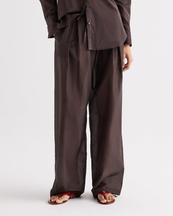 TWP Delicioso PJ Pant in Cotton Silk Organza view 2
