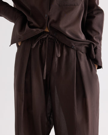 TWP Delicioso PJ Pant in Cotton Silk Organza view 4