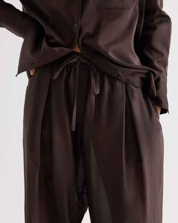 TWP Delicioso PJ Pant in Cotton Silk Organza view 4