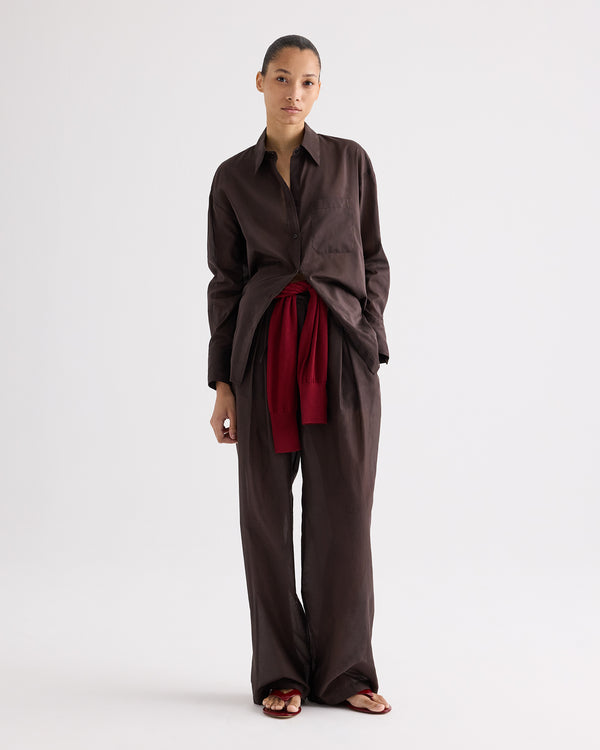 TWP Delicioso PJ Pant in Cotton Silk Organza view 6