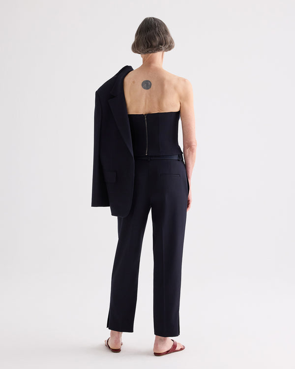 TWP Midnight Roberts Pant in Italian Wool Twill view 4