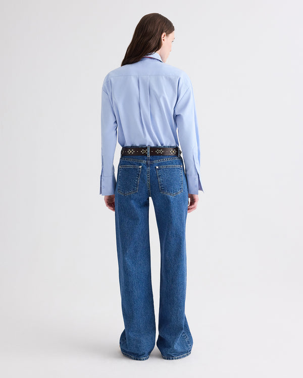 TWP Paris New Straight Jeans in Heavy Denim view 4