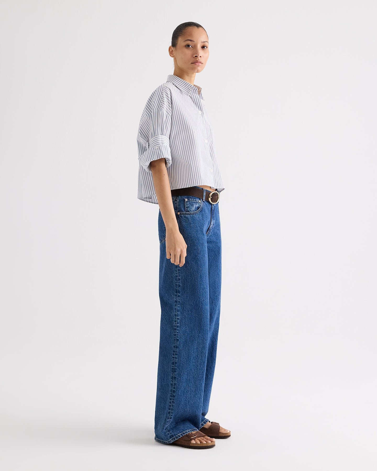 TWP Paris New Straight Jeans in Heavy Denim view 3