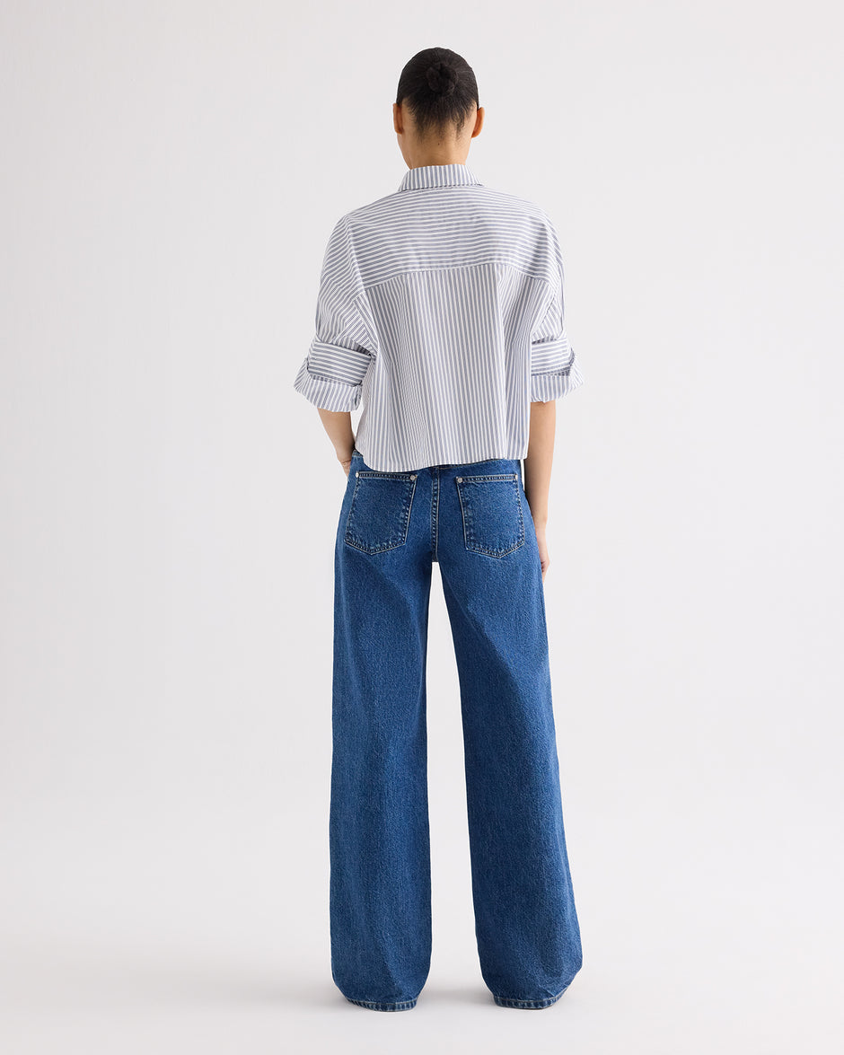 TWP Paris New Straight Jeans in Heavy Denim view 5