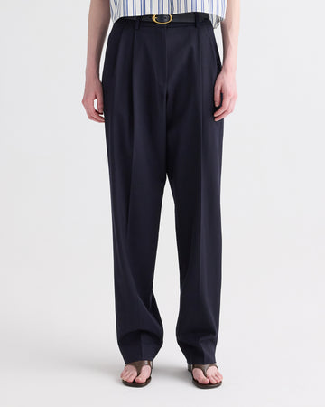 TWP Midnight Ivy Pant in Italian Wool Twill view 2