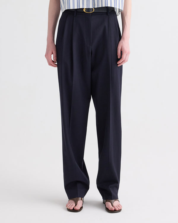 TWP Midnight Ivy Pant in Italian Wool Twill view 2