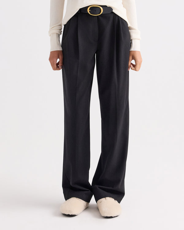 TWP Smoke Ivy Pant in Italian Wool Twill view 3