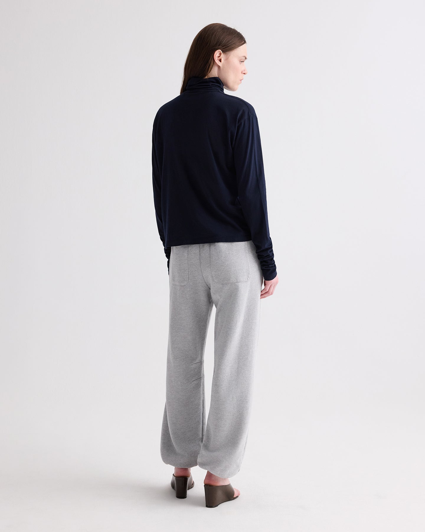 TWP Light heather grey JETTIES JOGGER - LIGHT HEATHER GREY view 5