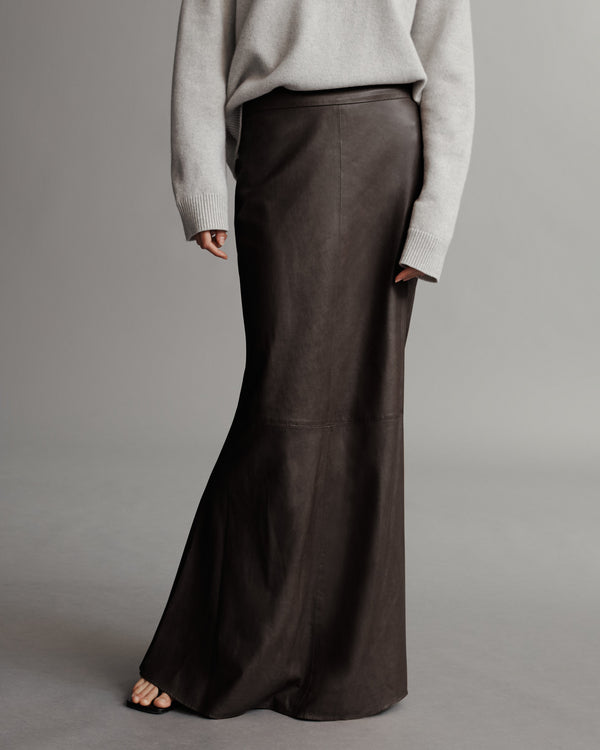 TWP Fudge At Last Skirt in Paper Leather view 2