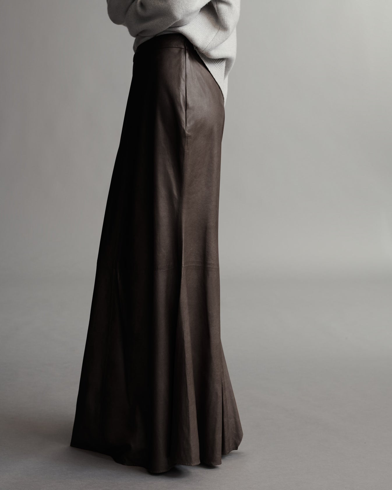 TWP Fudge At Last Skirt in Paper Leather view 4