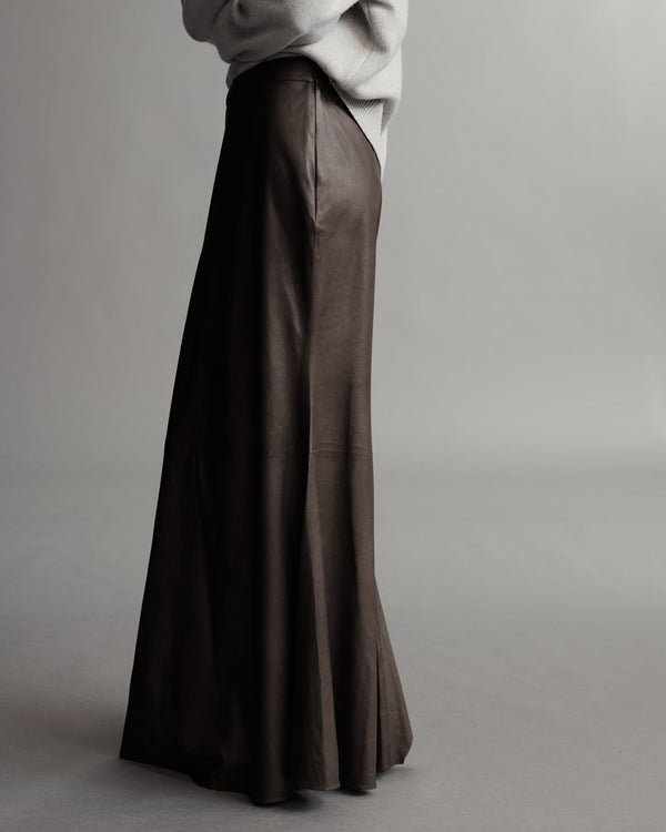 TWP Fudge At Last Skirt in Paper Leather view 4