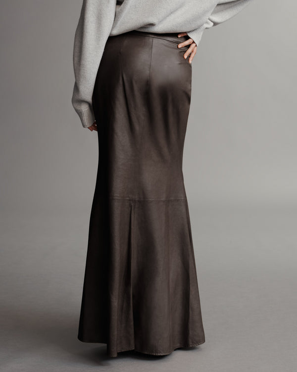 TWP Fudge At Last Skirt in Paper Leather view 5
