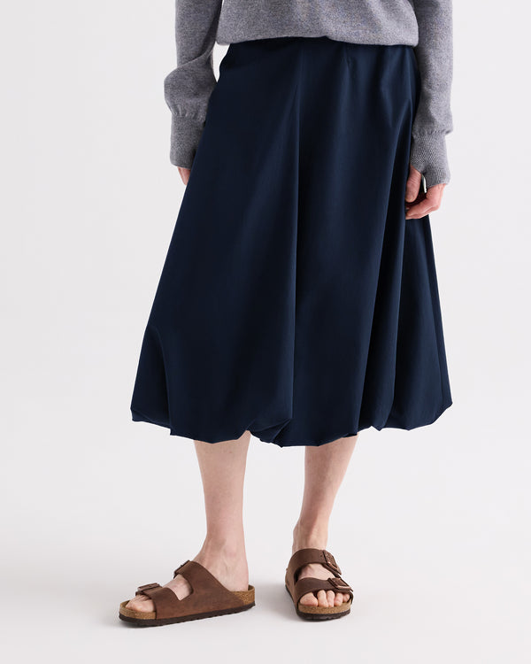 TWP Midnight Full intentions Skirt in Superfine Cotton Shirting view 3