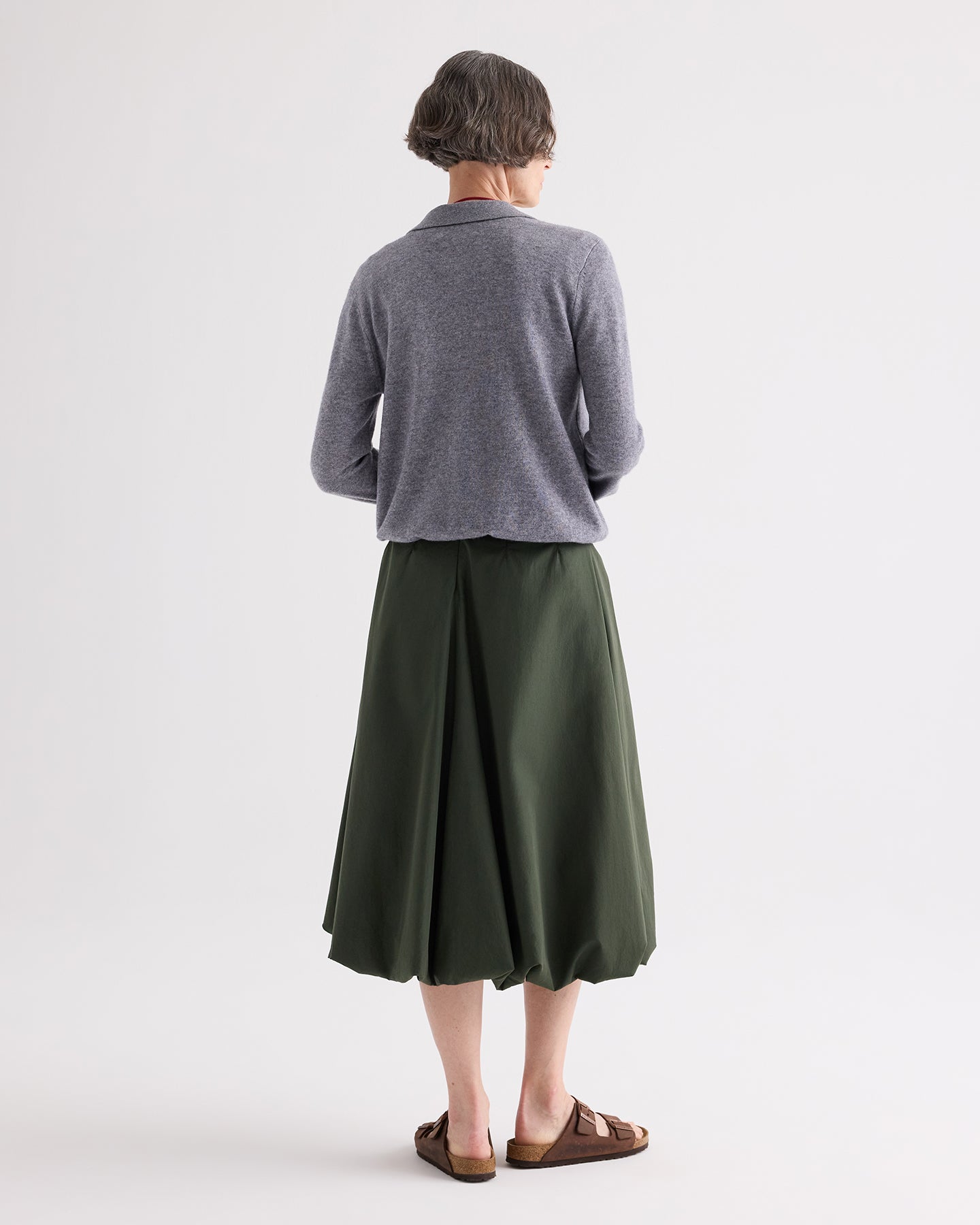 TWP Rosen Full intentions Skirt in Superfine Cotton Shirting view 4