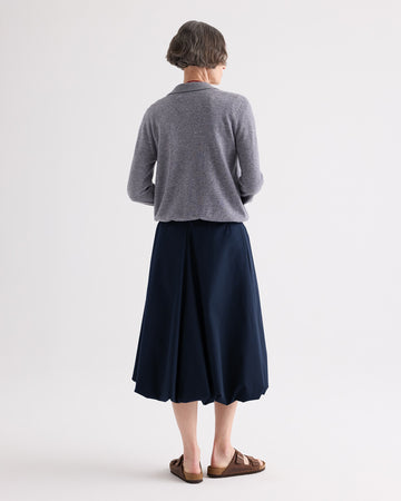 TWP Midnight Full intentions Skirt in Superfine Cotton Shirting view 5