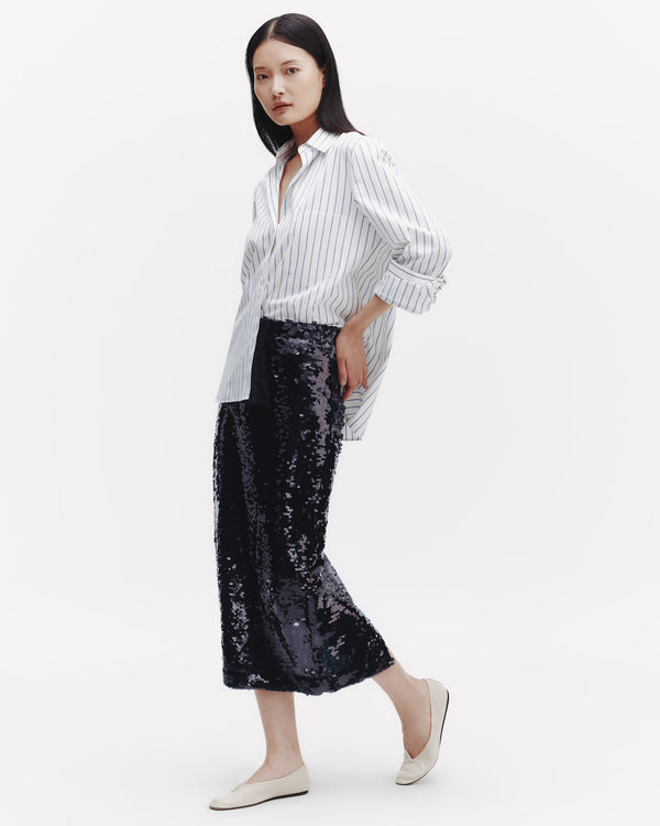 TWP Midnight Sylkie Skirt with Paillettes view 2