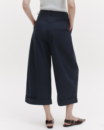 TWP Midnight Houston St. Pant in Dense Cotton Poplin view 1