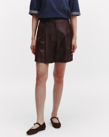 TWP Fudge Sully Short in Paper Leather view 1