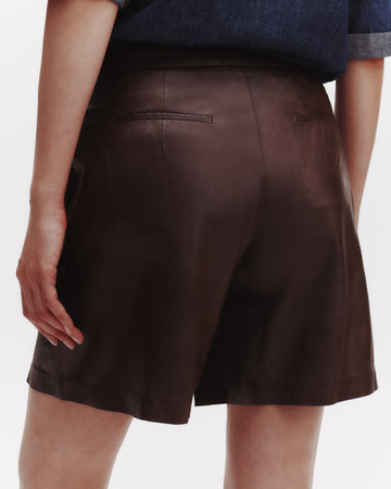 TWP Fudge Sully Short in Paper Leather view 1
