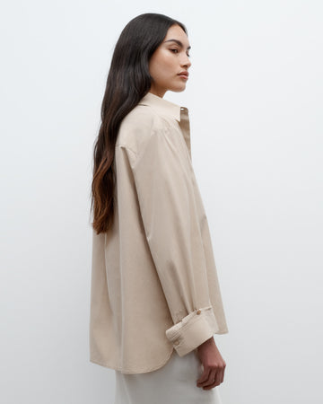 TWP Safari The Next Morning Shirt in Vintage Washed Poplin view 1