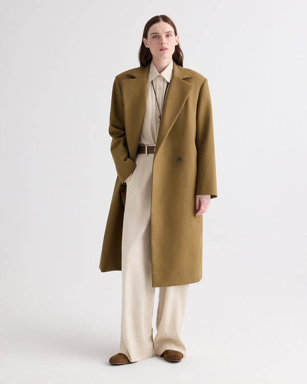 TWP Kangaroo Mikey Coat in Double Canvas view 2