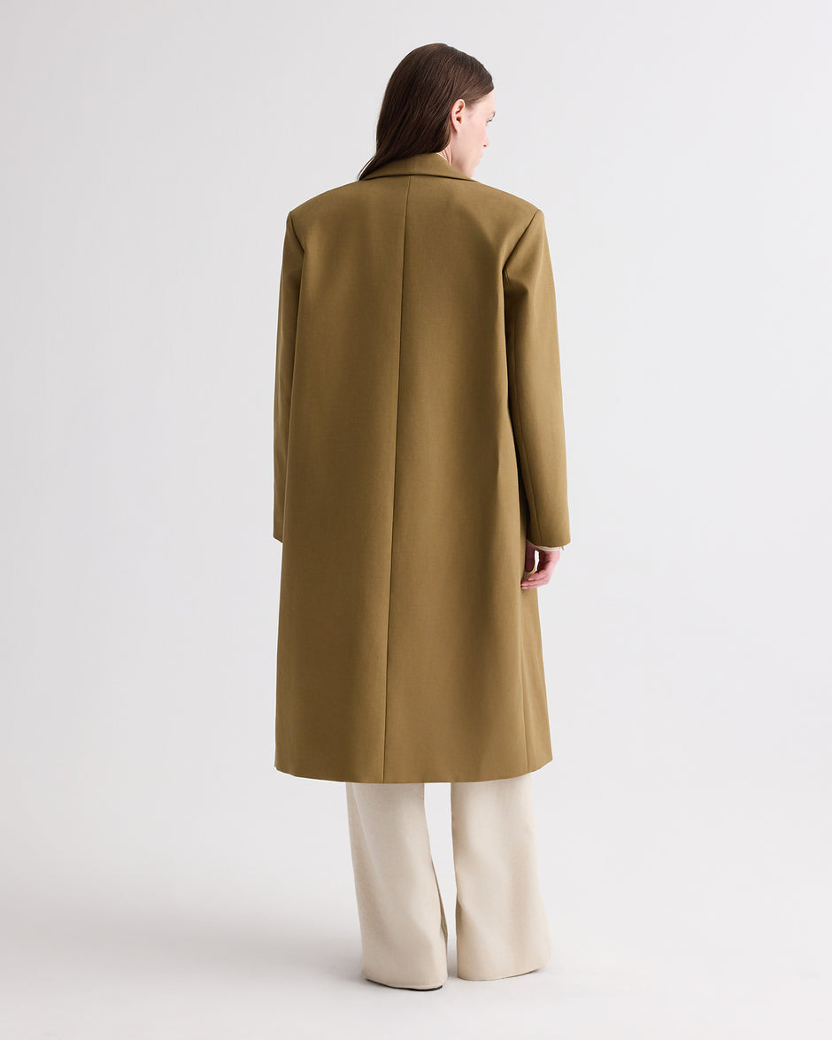TWP Kangaroo Mikey Coat in Double Canvas view 3